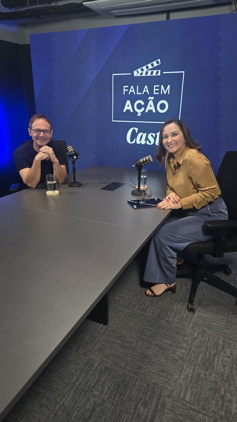 Sonia Campos entrevista Jairo Bouer no Fala em Ação Cast